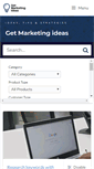 Mobile Screenshot of getmarketingideas.com